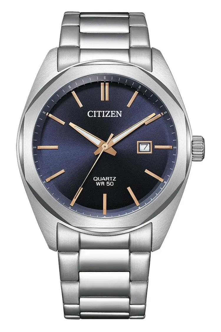 Citizen Homme Aq Quartz bleu foncé