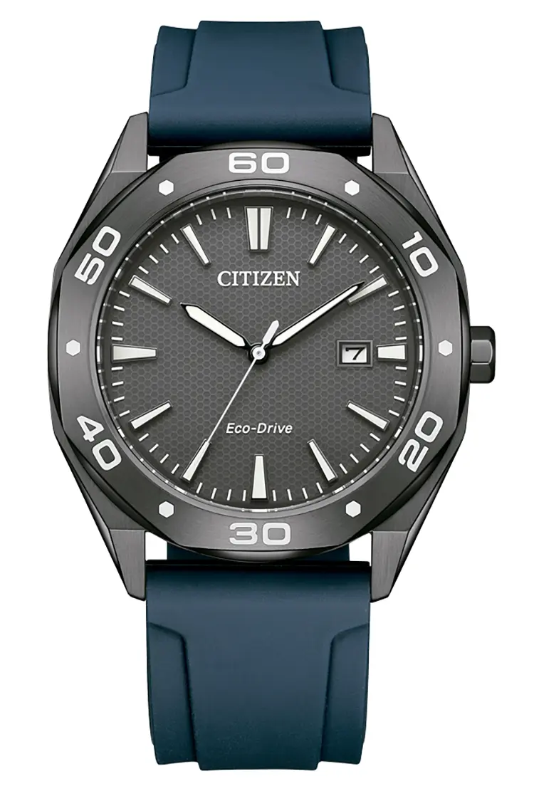 Citizen Of Collection Active Sport with blue silicone