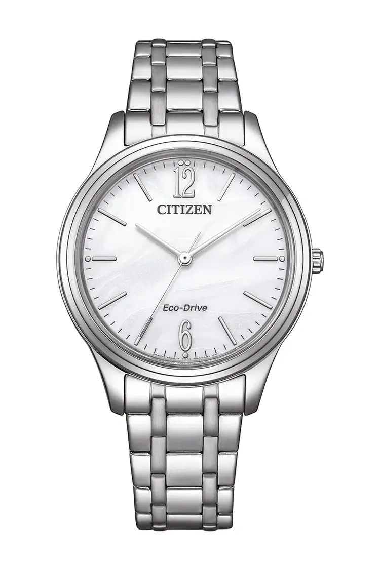 Citizen Of Collection Lady Elegance in Weiß und Silber