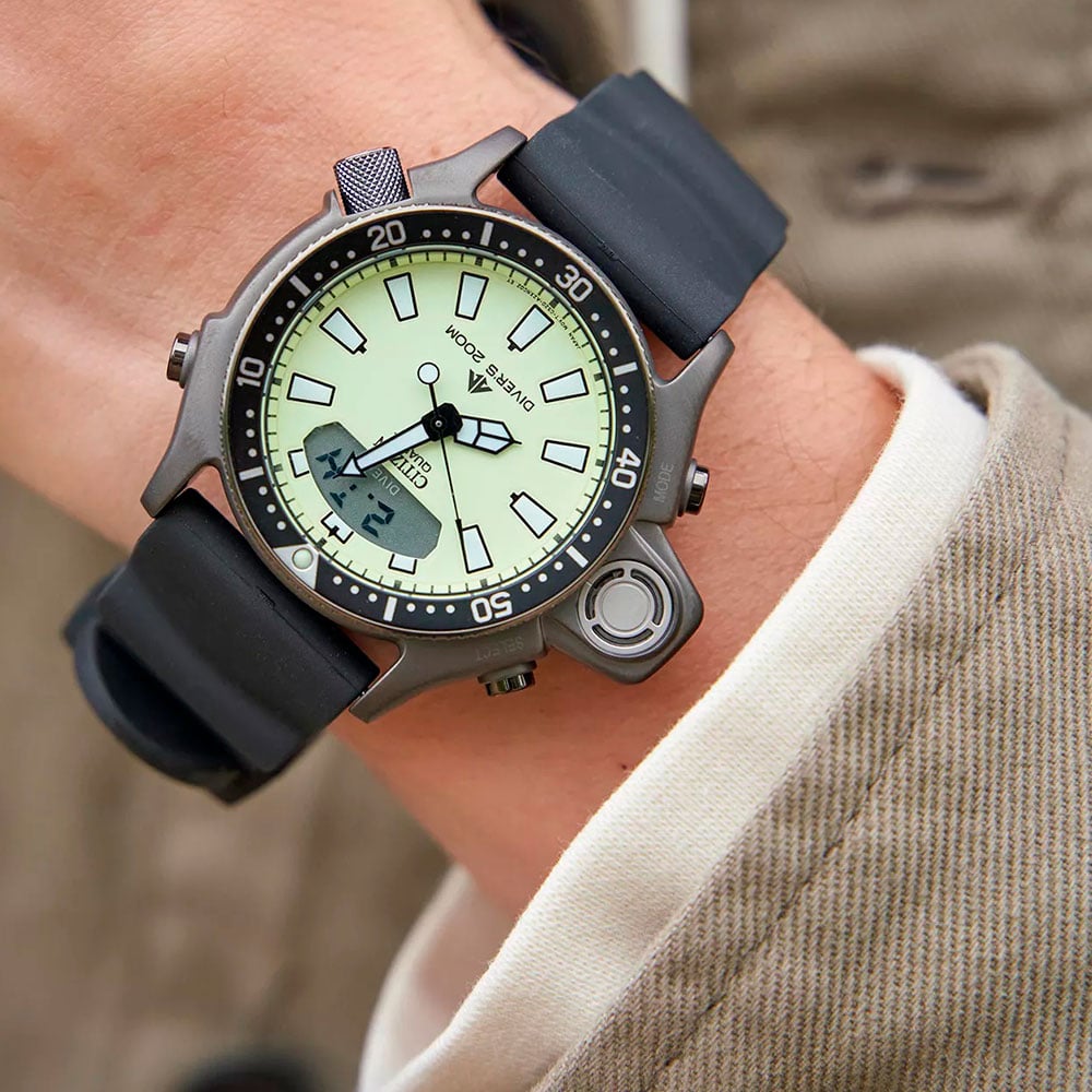 Citizen Diver Green Watch