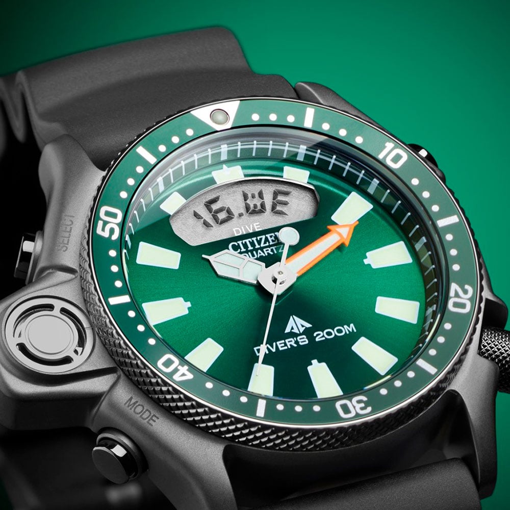 Details zur Citizen Diver-Uhr