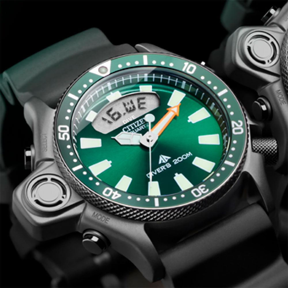 Citizen Diver Green Uhr