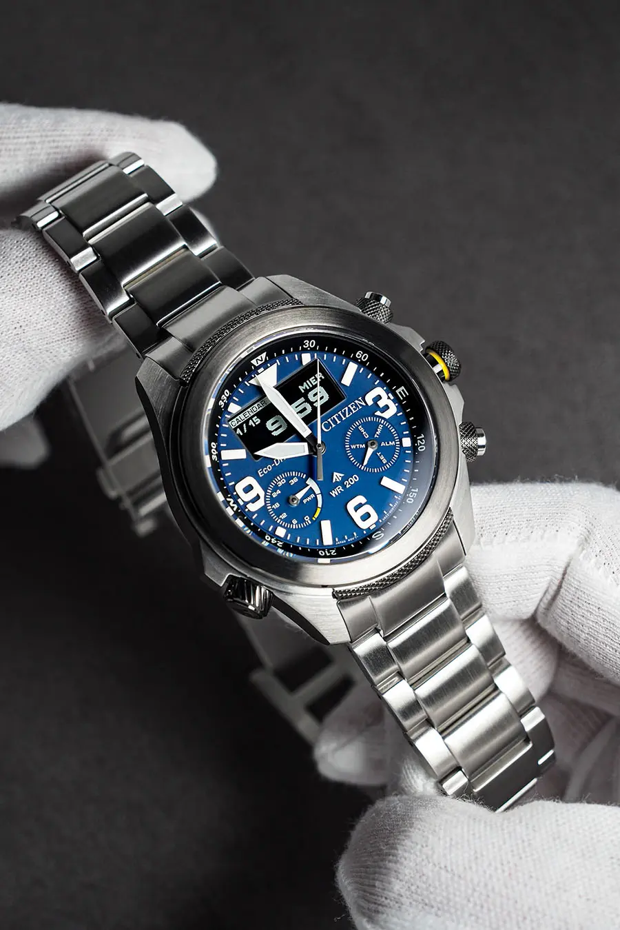 Citizen Promaster Land steel blue dial