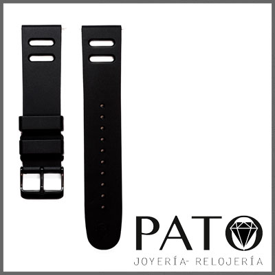 Pulseira Victorinox em resina com fivela preta