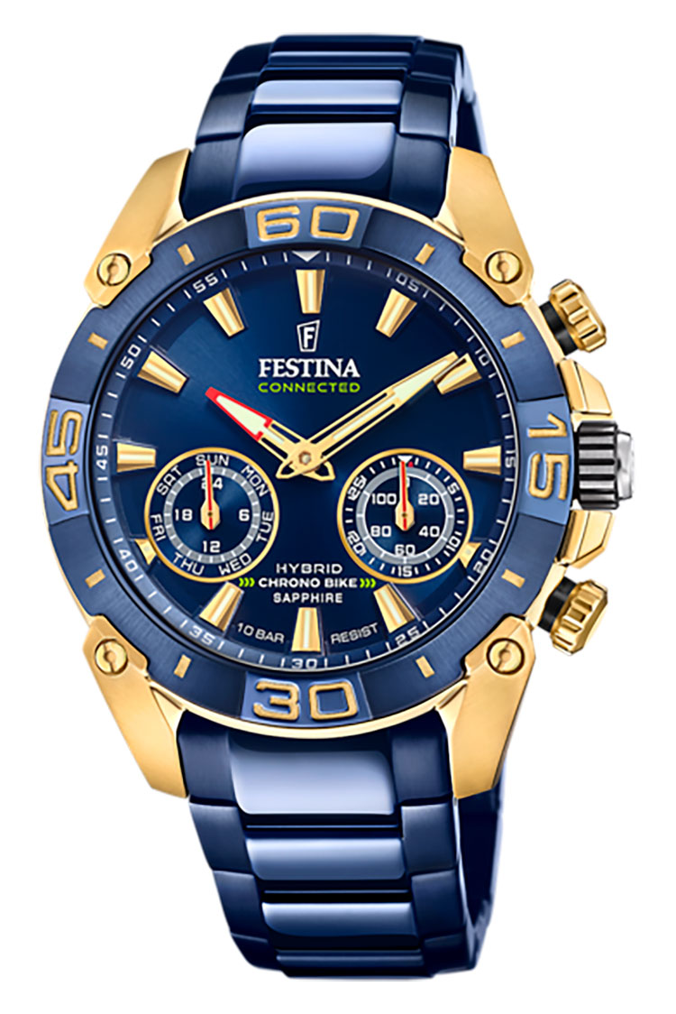 Reloj Festina F20547/1 Color en Dorado y Azul