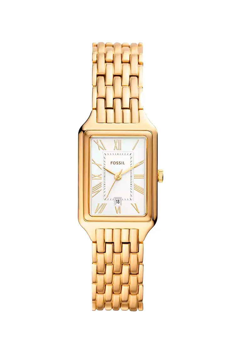 Fossil Raquel Dourado elegante