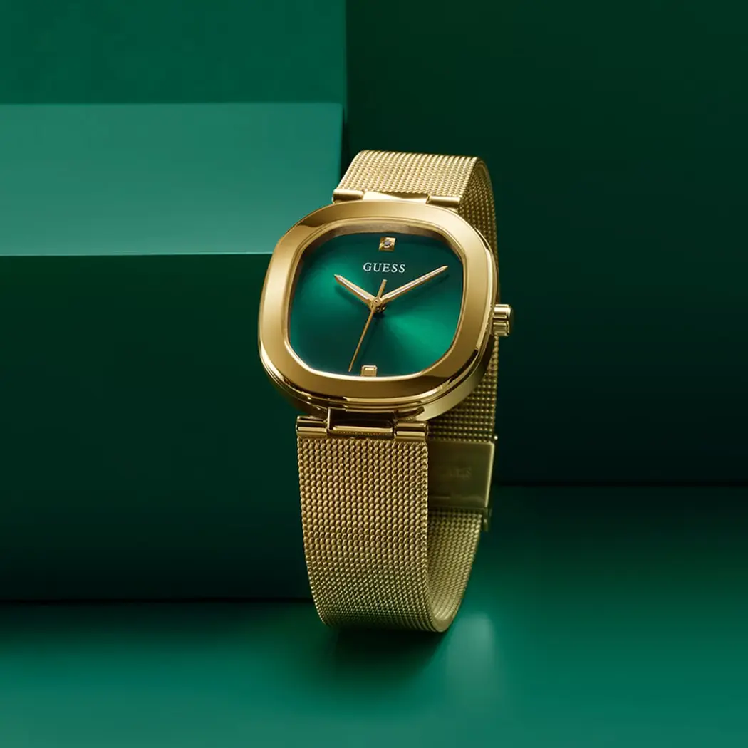 Guess Eve Grün und Gold