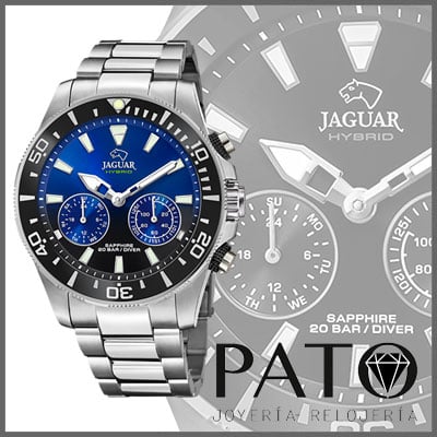 J888/6 | « Jaguar J888/6 » Watch HYBRID Made EXECUTIVE Swiss XL