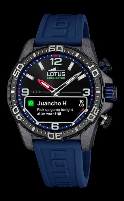 Lotus Connected D Smartwatch bleu