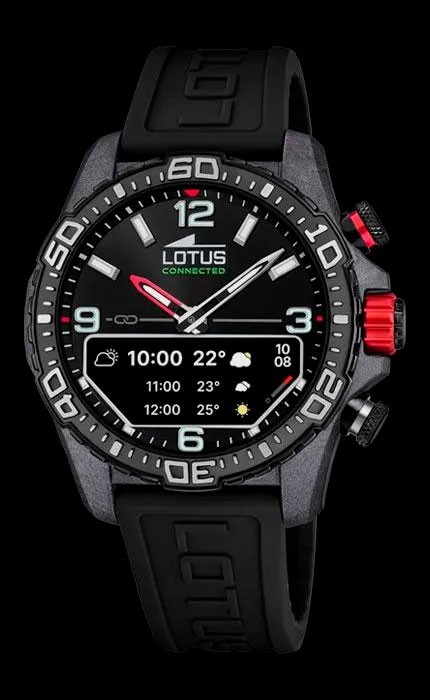 Lotus Connected D Smartwatch Schwarz
