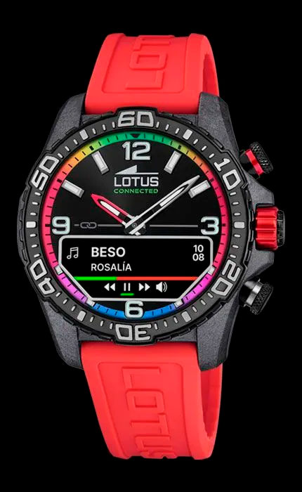 Lotus Connected D Smartwatch Red