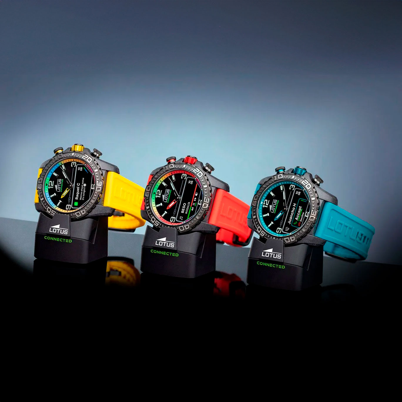 Détail du chargeur Lotus Smartwatch Connected D