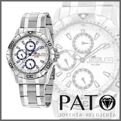 Reloj Lotus Multifunción 15301/6 Sumergible 100m > Relojes Hombre