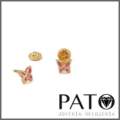 Earrings Gold 18k 2P00725-R