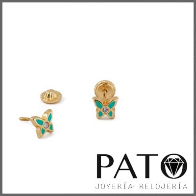 Brincos Ouro 18k 2P00725-V