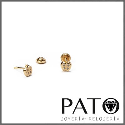 Earrings Gold 18k 56129-P