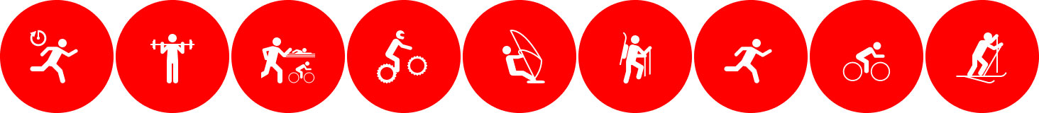 Plus de 150 profils sportifs