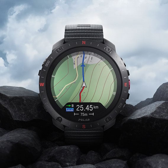 Detail Polar Grit X2 Pro Black Watch