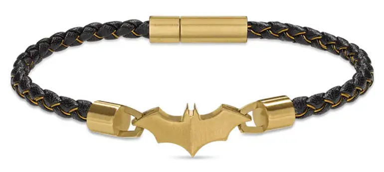 Pulsera Batarang Batman Dorada