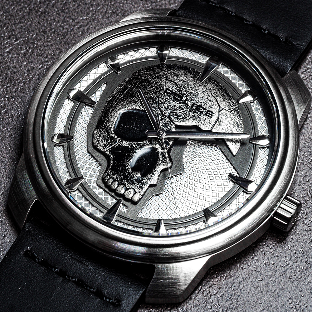 Police Blender Watch Detail