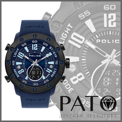 Police PL16015JPBLU/03P