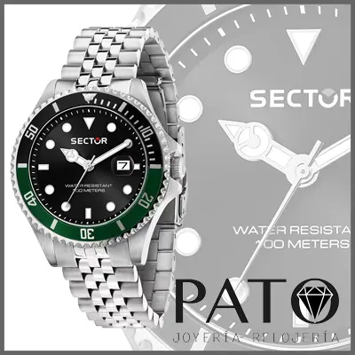 R3253161052 - Sector 230 Watch - 43 mm - Black Dial