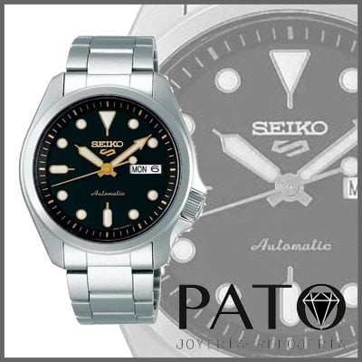 RELOJ SEIKO HOMBRE SEIKO 5 SPORTS AUTOMÁTICO ACERO Y DOBLE CALENDARIO