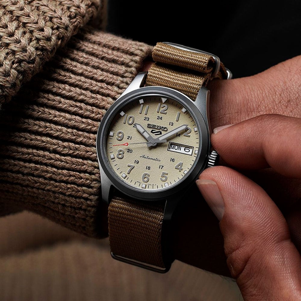 Seiko Field Military Beige
