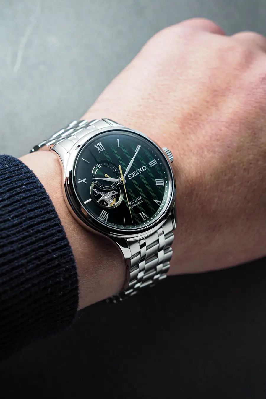 Seiko Presage Zen Garden Dunkles Farngrün