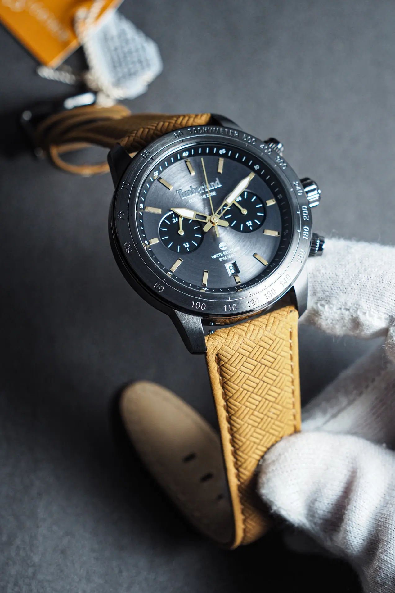 Montre Timberland avec acier inoxydable IP Gun