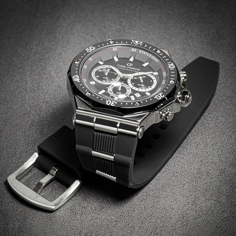 Time Force Watch TF5025MAN 01 Status Chrono