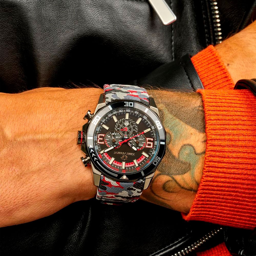 Montre Time Force au look militaire