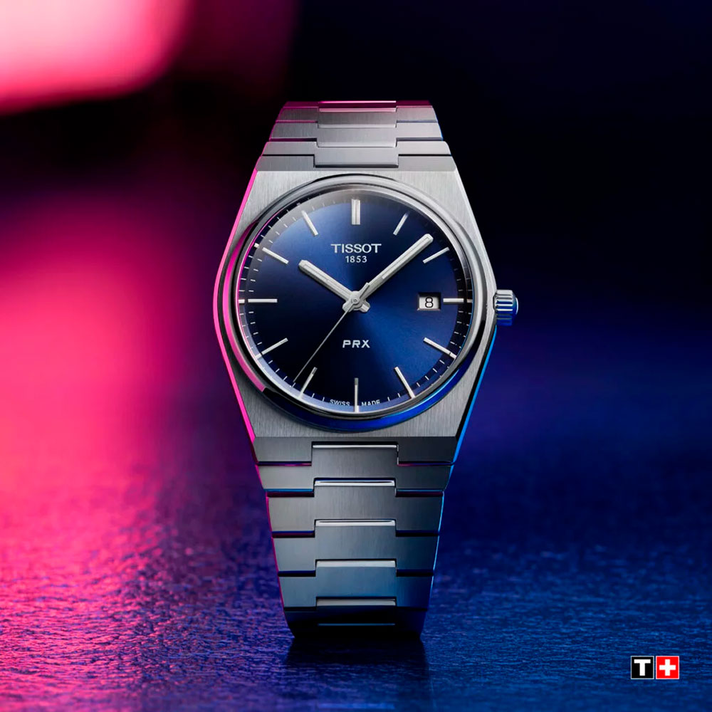 Tissot PRX Quartz Azul Oscuro