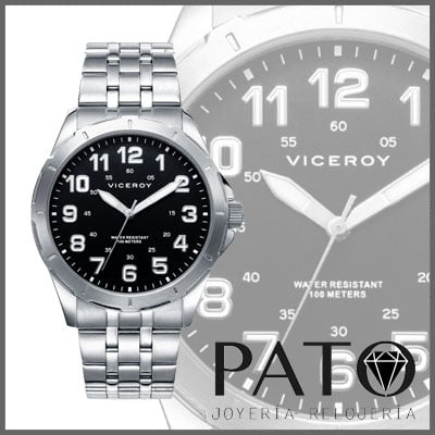 Reloj Viceroy hombre acero 40519-85