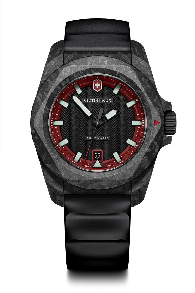 Victorinox de Hombre fibra de carbono en negro